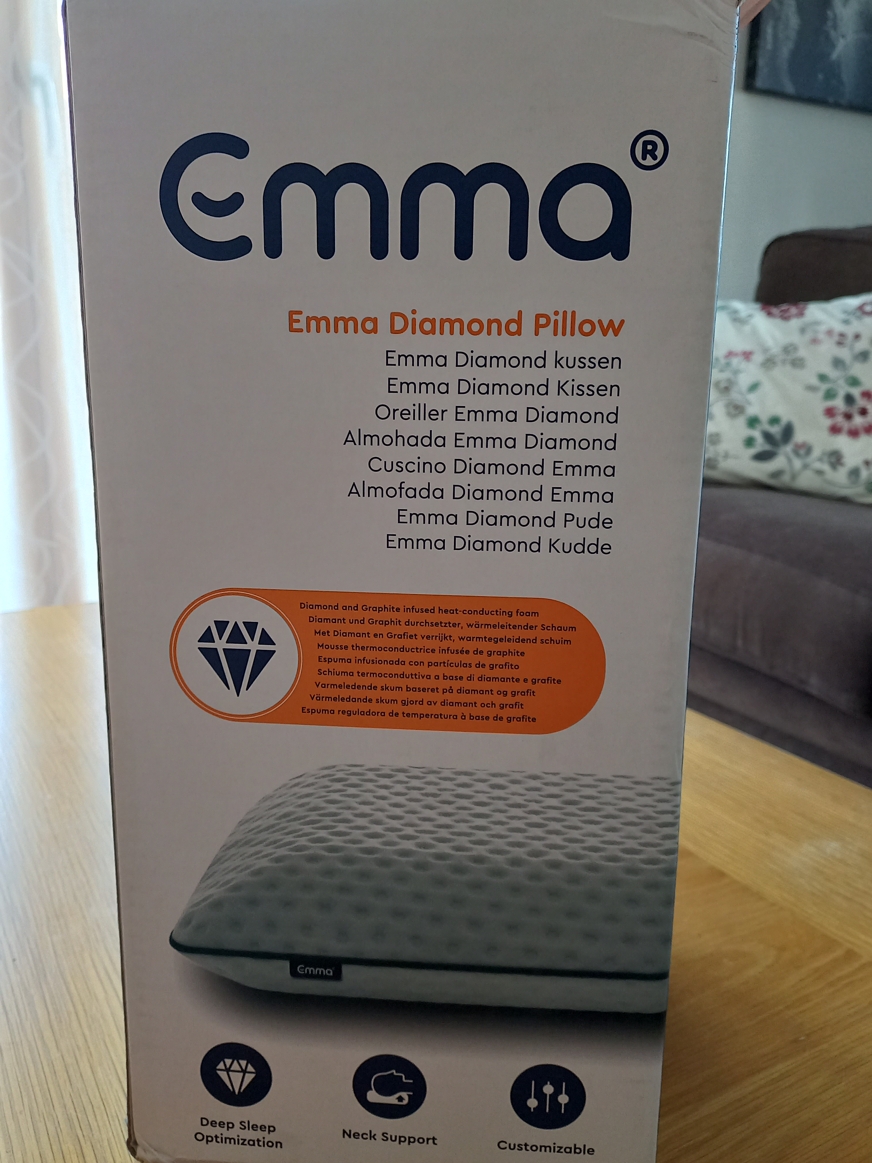 embalagem almofada emma diamond